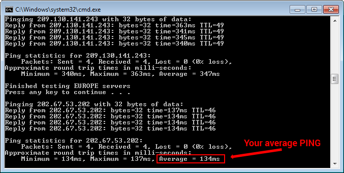 How to test your LAG/PING/LATENCY