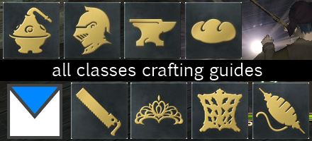 FFXIV ARR Crafting Guides for all classes