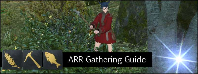 FFXIV Gathering Guide / FAQ