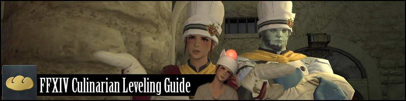 FFXIV Culinarian Leveling Guide L1 to 80 | 5.3 ShB Updated