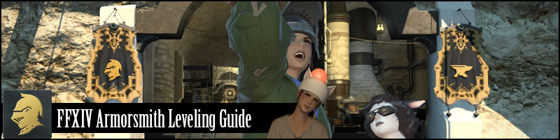 FFXIV Armorsmith Leveling Guide L1 to 100 (Dawntrail UPDATE)