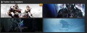 FFXIV new fankit twitter headers