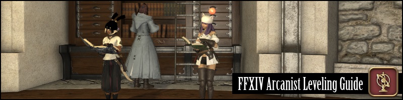 FFXIV Arcanist (ACN) Leveling Guide & Rotation | ShB UPDATED