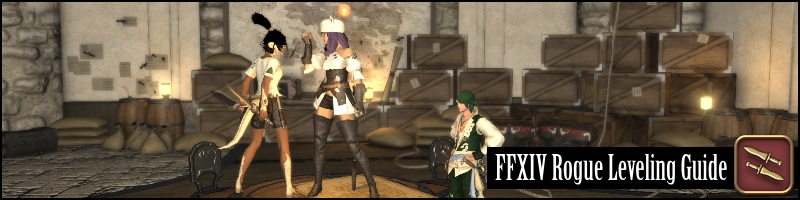 FFXIV Rogue (ROG) Leveling Guide & Rotation (Shb Updated)