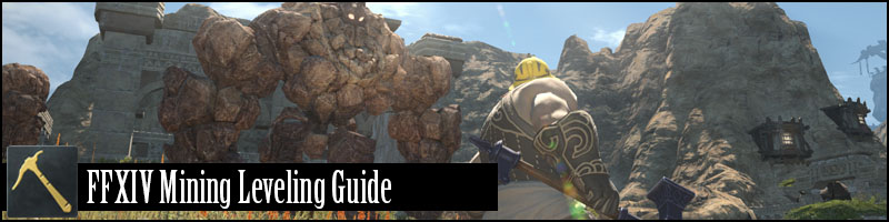 FFXIV Mining Leveling Guide (80 Shadowbringers Updated)