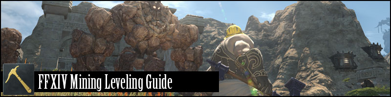 FFXIV Mining Leveling Guide (L90 Endwalker UPDATED)