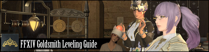 FFXIV Goldsmith Leveling Guide L1 to 80 | 5.3 ShB Updated